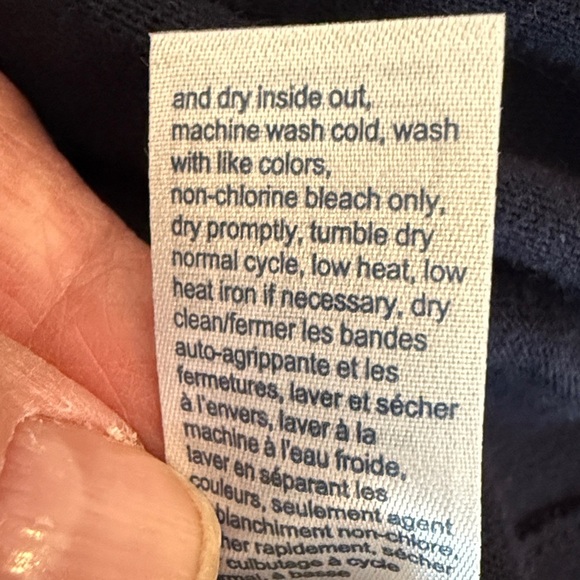 Men's Tommy Hilfiger FLX Navy Button-Down Shirt - Picture 9 of 9